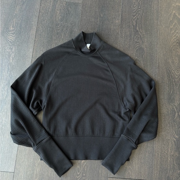 lululemon athletica Sweaters - lululemon athletica Black Turtleneck Sweater
